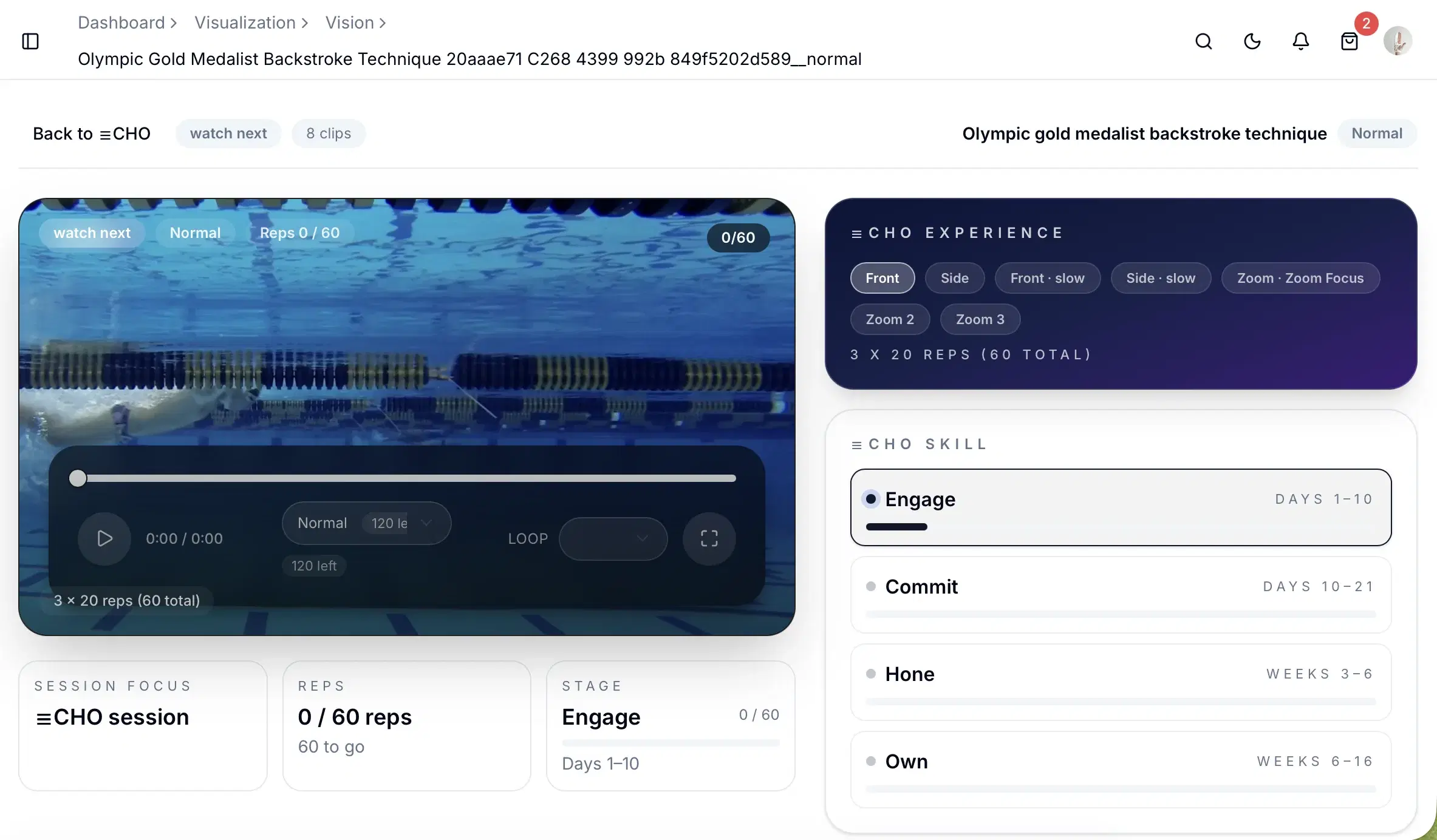 echo☰ visual protocol learning